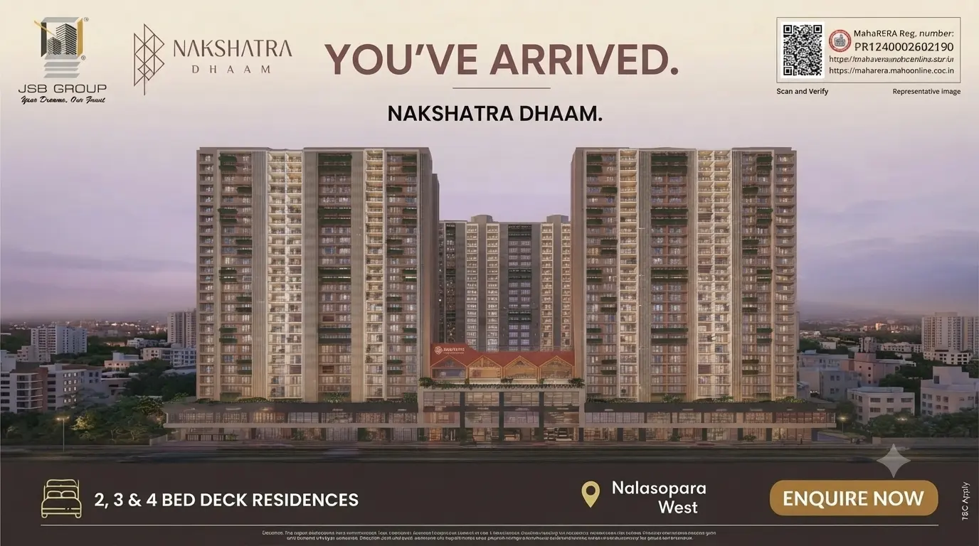 Nakshatra Dhaam Nallasopara West Banner - 2 BHK Flats by JSB Group